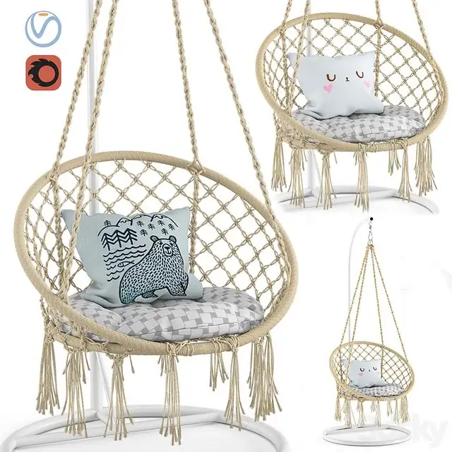 Ohuhu Hanging Hammock Swing Chair 