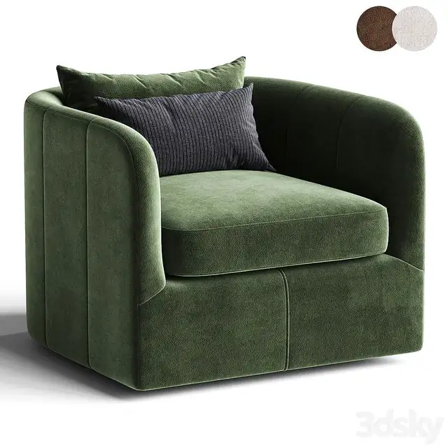 Parda Swivel Chair 