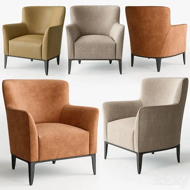 Poliform Gentleman low armchair 