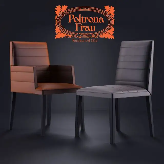 Poltrona Frau Louise Armchair, Chair 