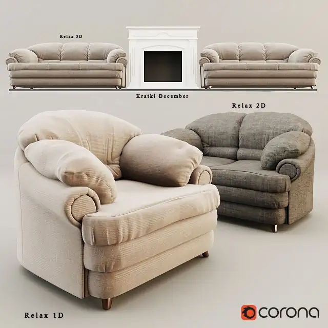 Sofa and Armchair Relax 