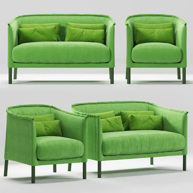 Sofa Chair, fabric pillow 