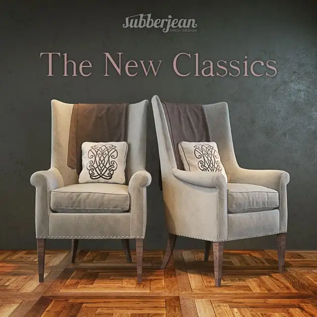 The New Classics Armchair (4 materials) 