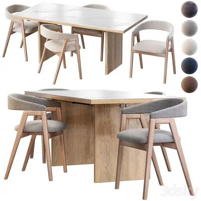 Trevor chair and Audrey table 