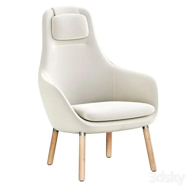 Vitra hal lounge armchair 