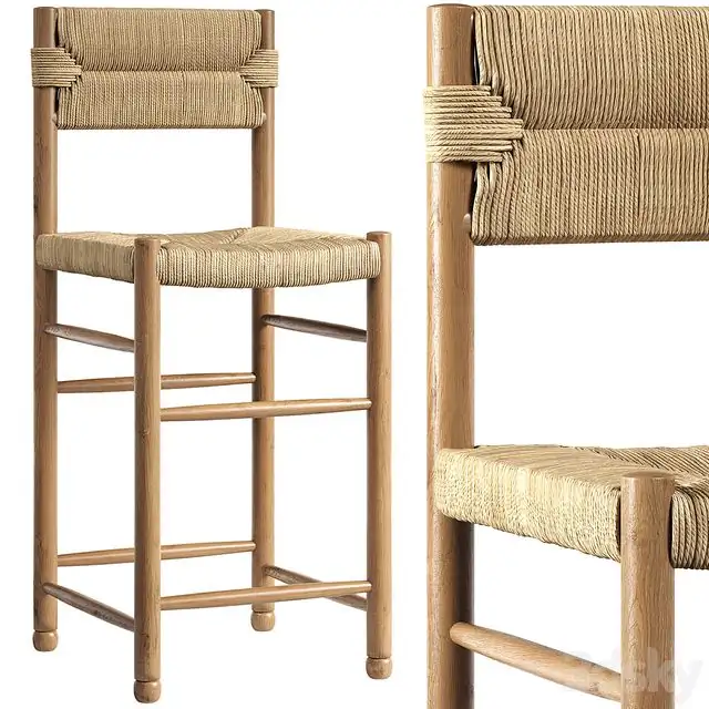 Rattan chair Charlotte Counter Stool 