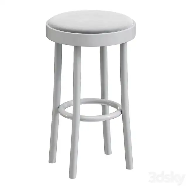 822 Stool with integrated cushion By TON 