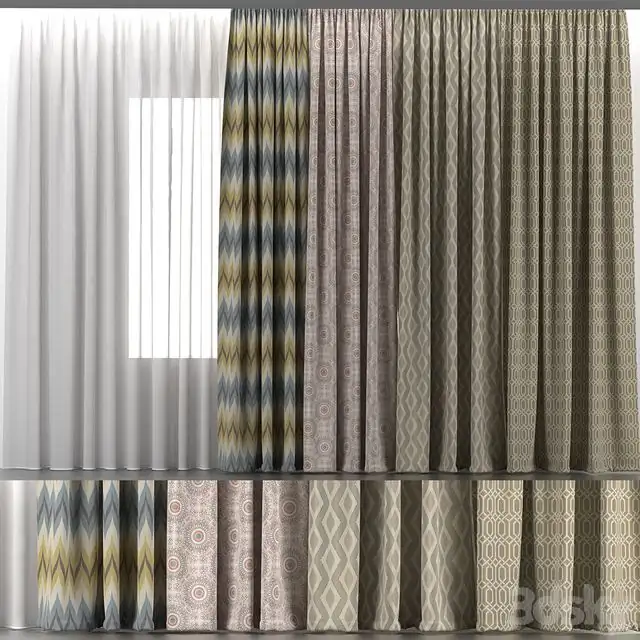 Curtains and tulle 5 
