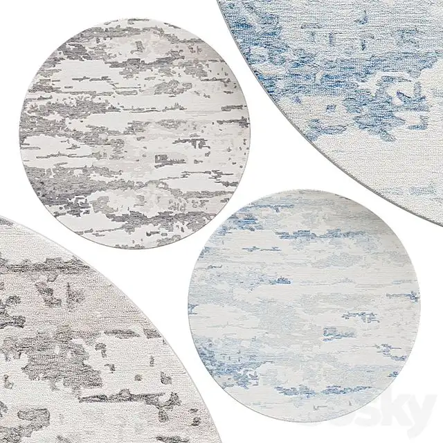 Circle rugs No 138 