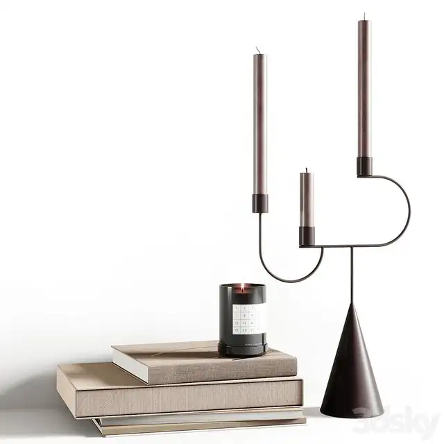 AVE Decorative Set With Candle 