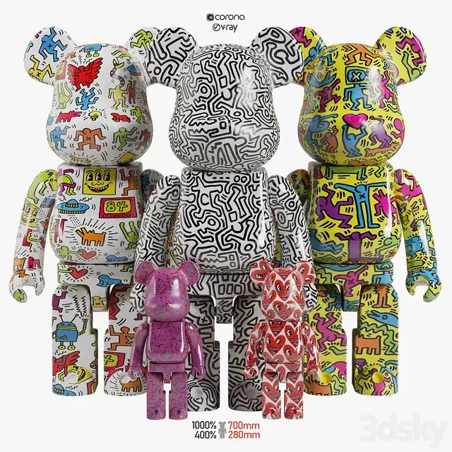 Bearbrick Keith Haring 