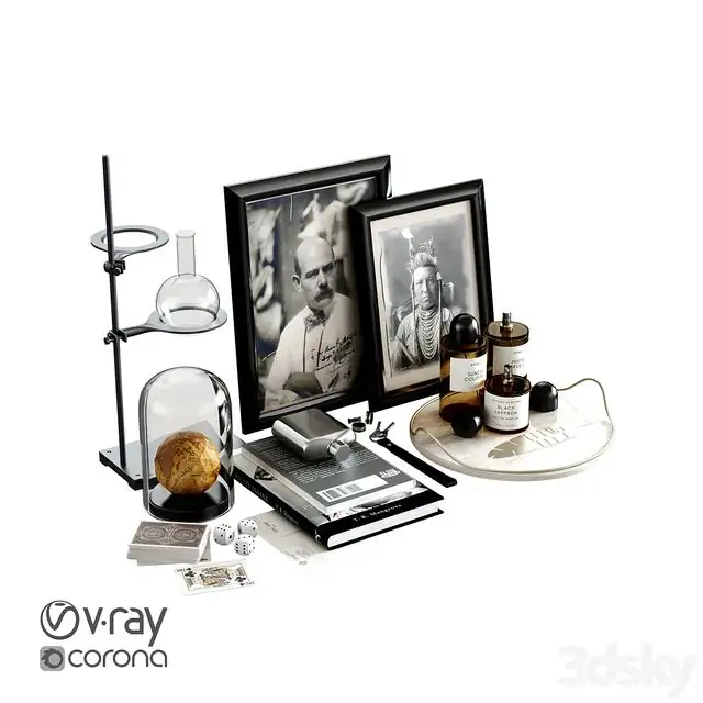 Black Decorative Set 