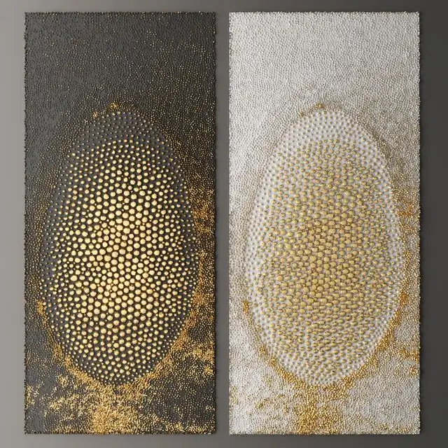 Decor for wall. Panel. 3D 849 