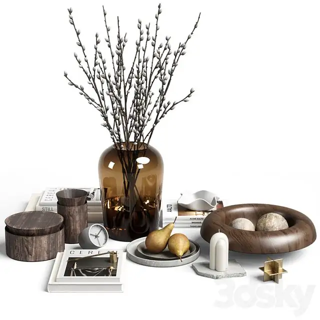 Decorative Set 12 with willow 