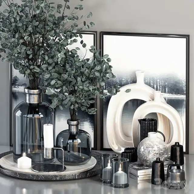 Decorative_Set_13_–_Dark_Blue_Glasses_and_Branches_with_Picture 