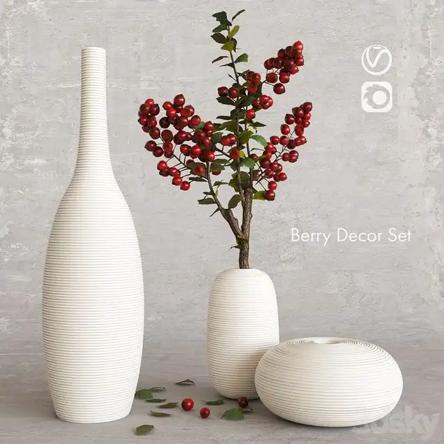 Decorative set with berries 