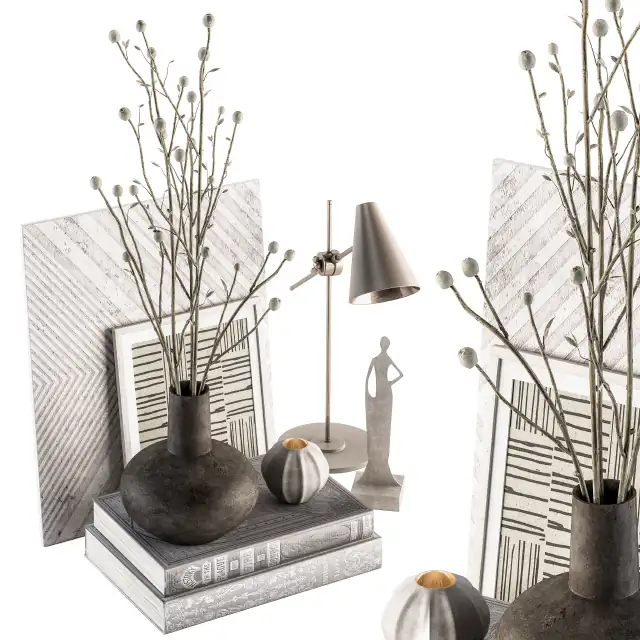 Decorative Set with papavet - Set 55 