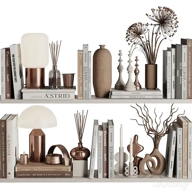Decorative Set46 with books 