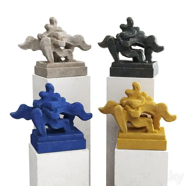 Jacques lipchitz Engel sculpture 