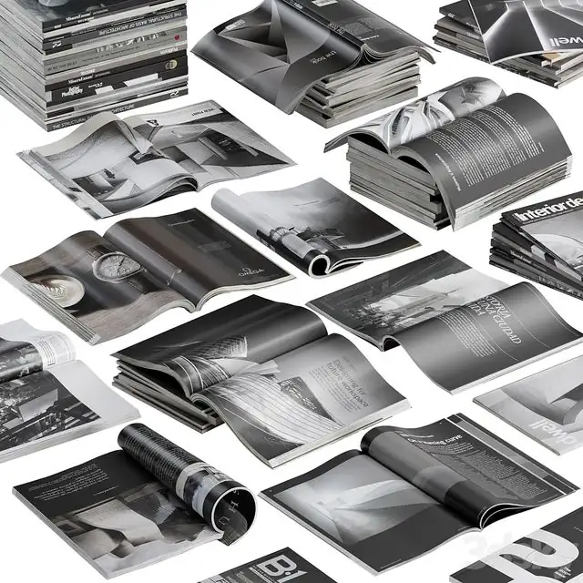 Magazines - Dark Theme 