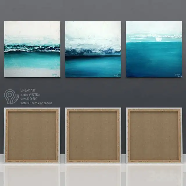 Picture. Series Arctic by LINGAM ART 